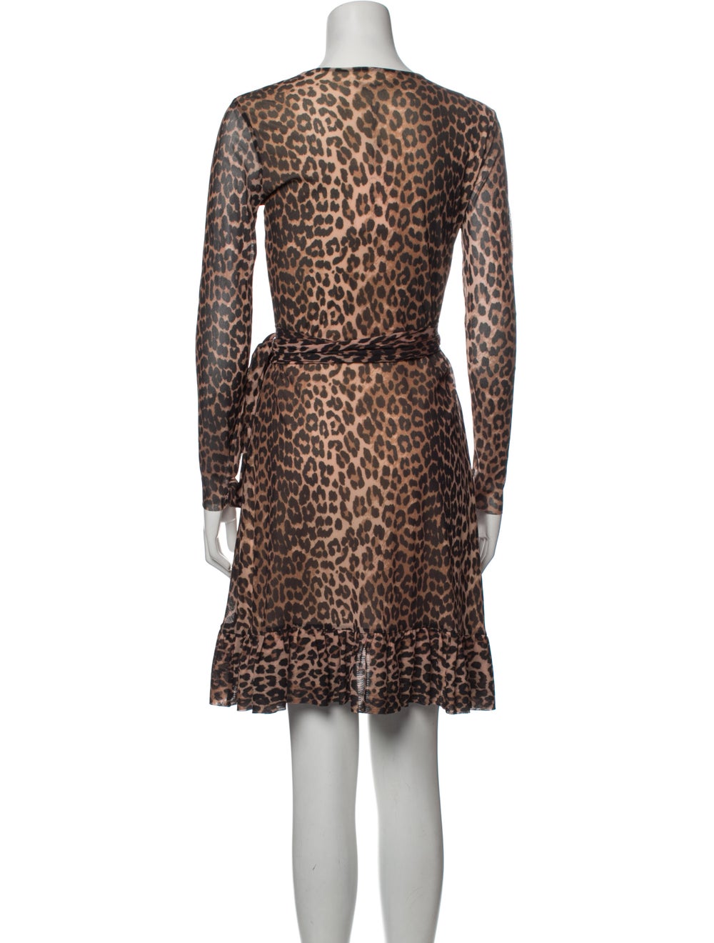 Ganni Animal Print Mini Dress w/ Tags - image 3