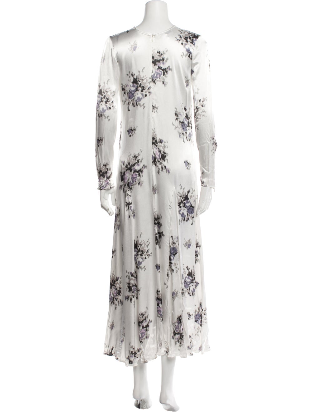 Ganni Floral Print Long Dress - image 3