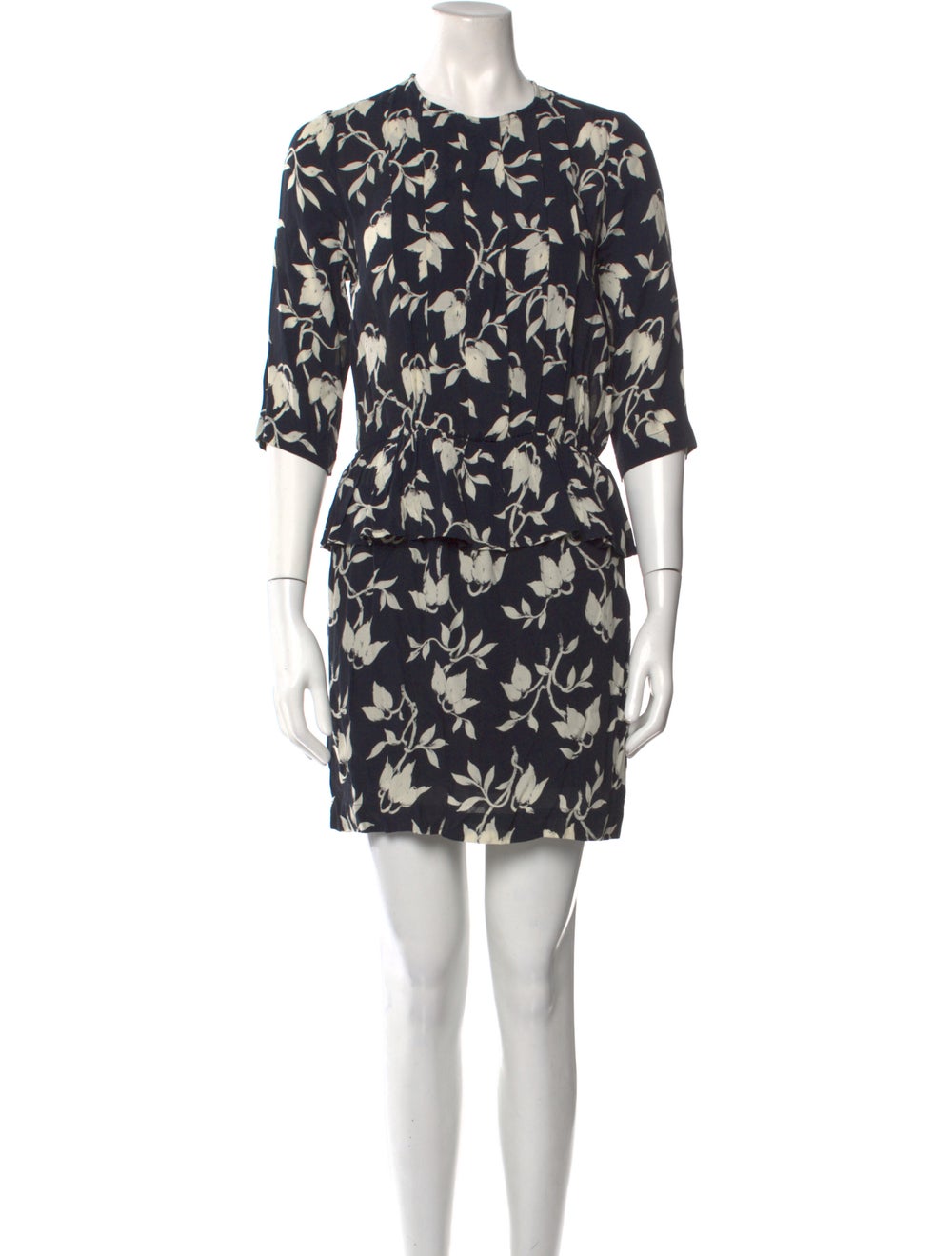 Ganni Printed Mini Dress - image 1
