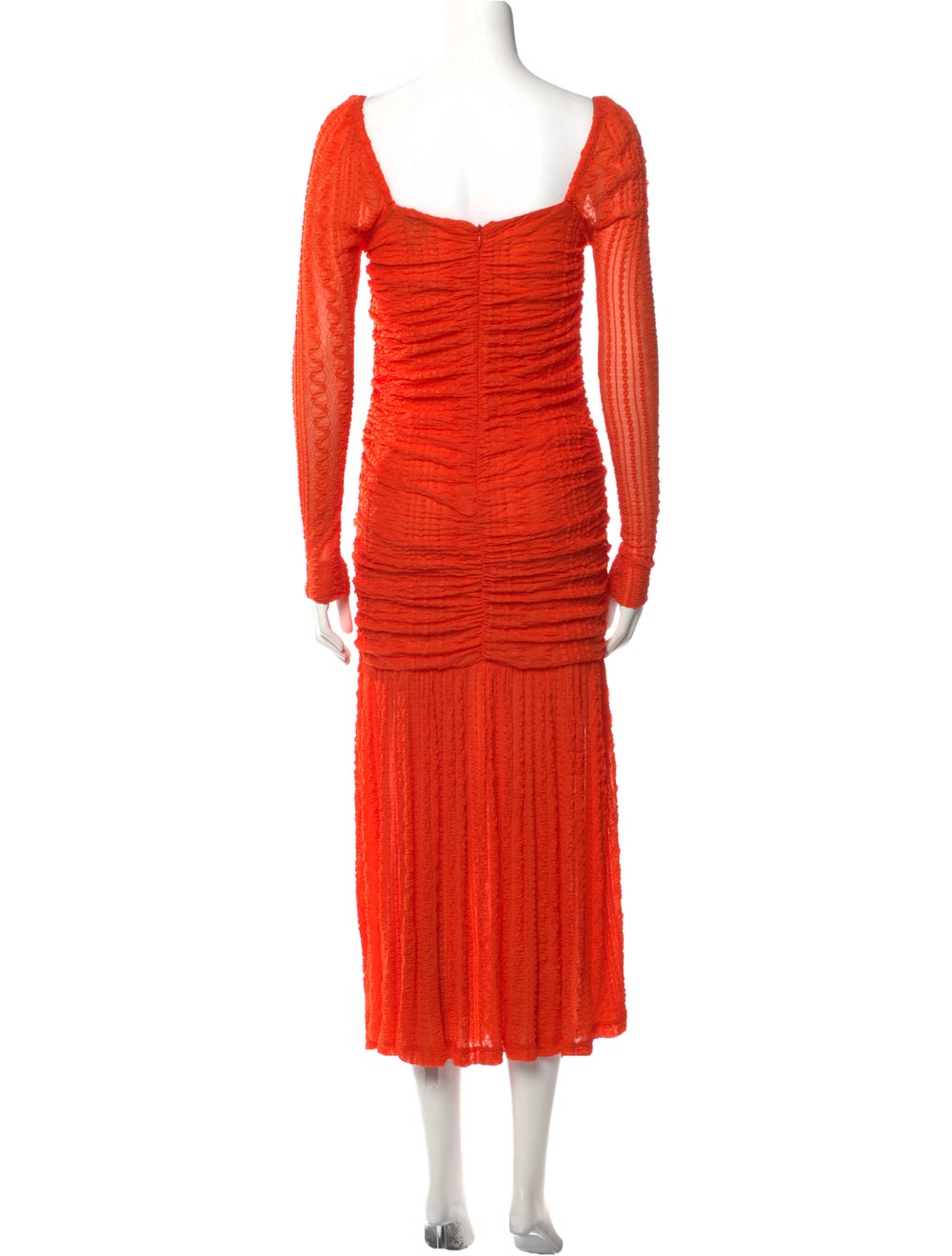 Ganni Square Neckline Long Dress - image 3