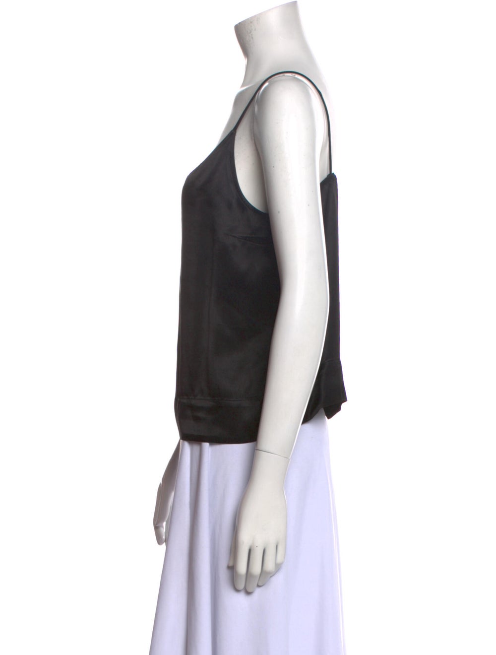 Ganni V-Neck Sleeveless Top - image 2