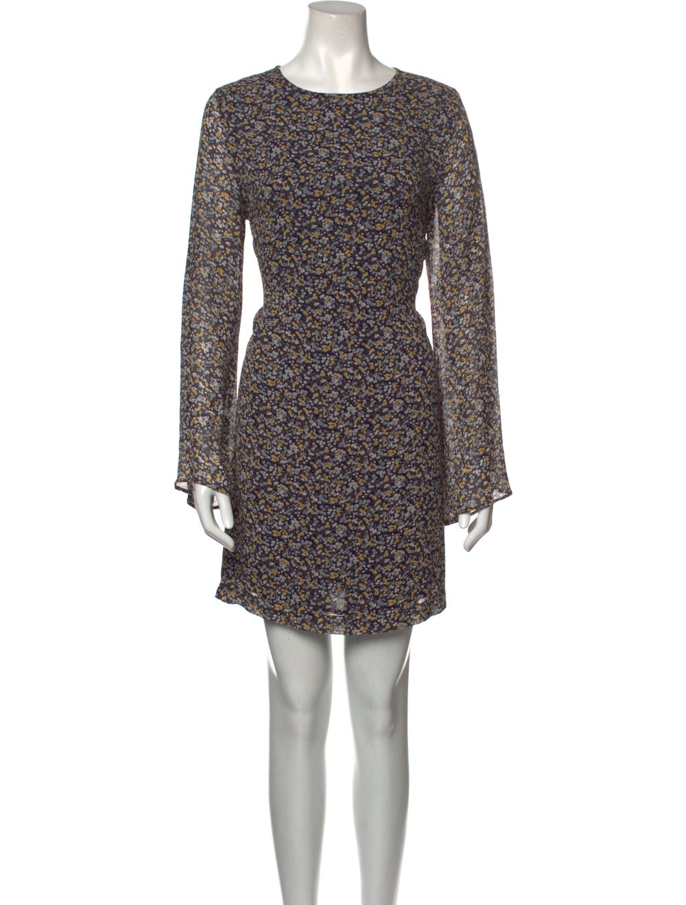 Ganni Printed Mini Dress - image 1