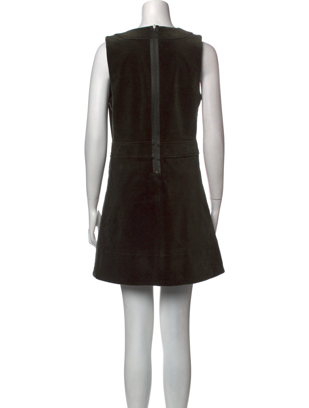 Ganni V-Neck Mini Dress - image 3
