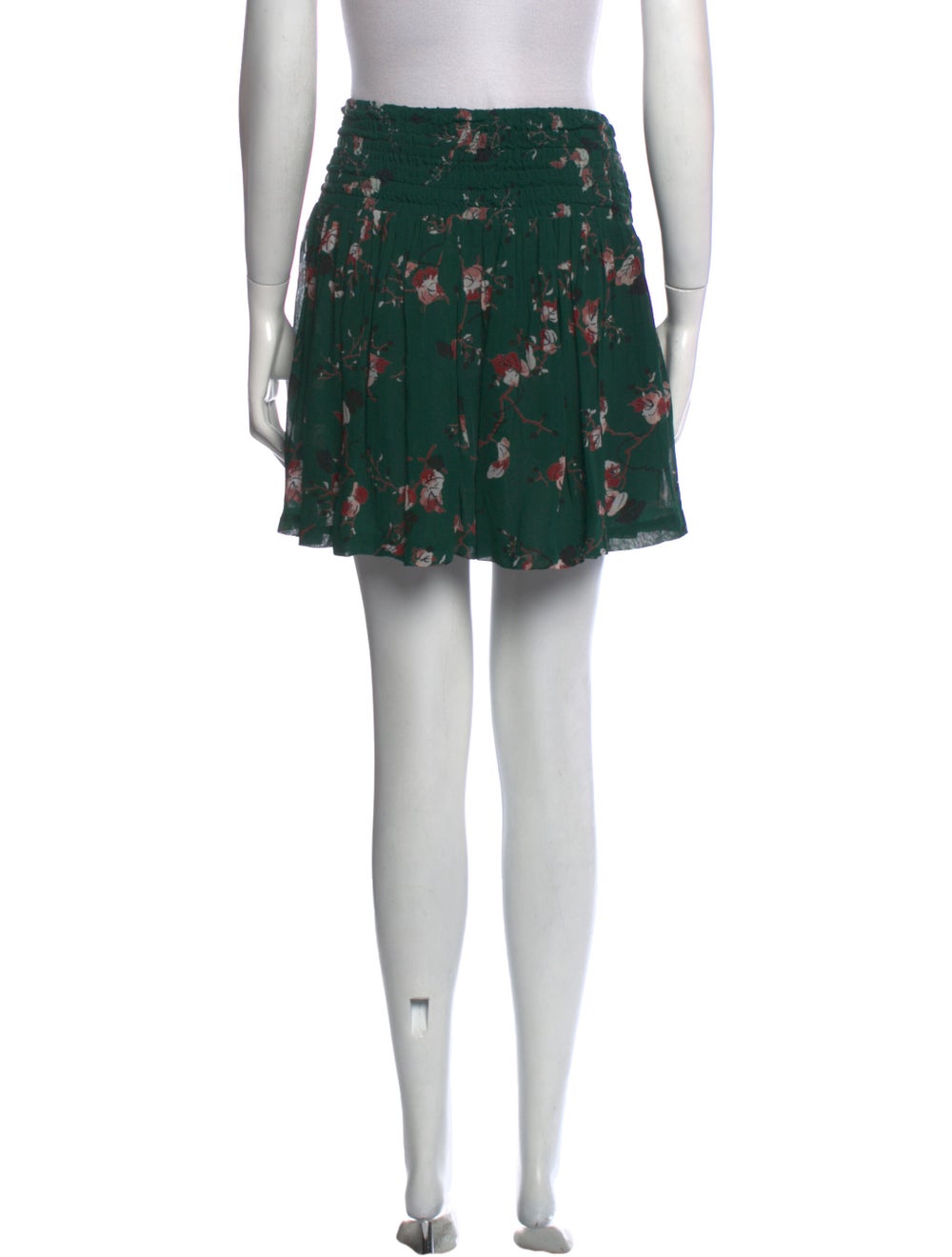Ganni Floral Print Mini Skirt - image 3