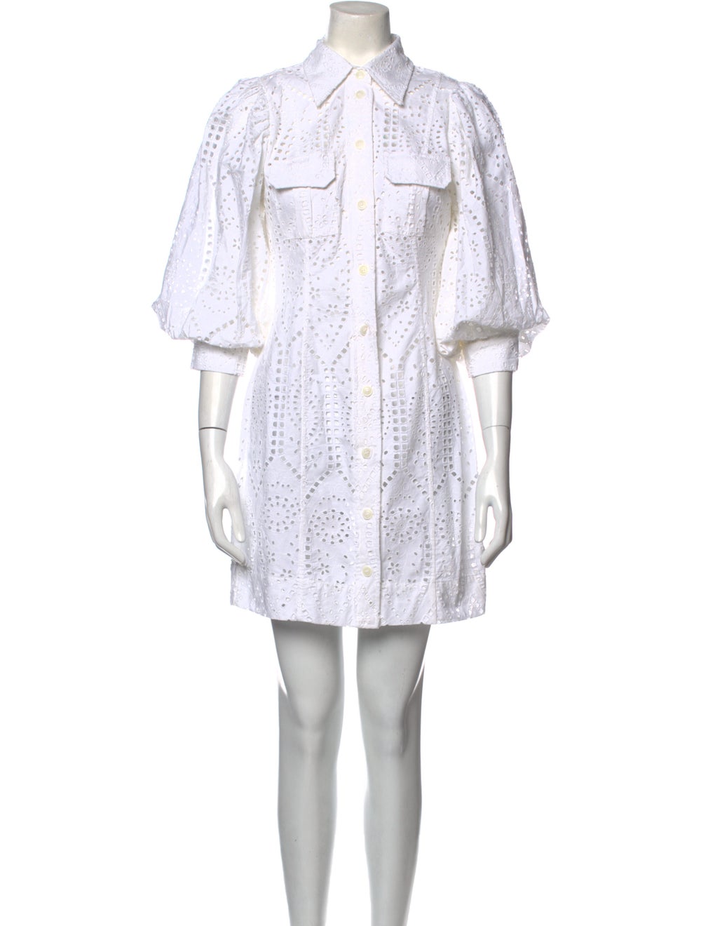 Ganni Printed Mini Dress - image 1