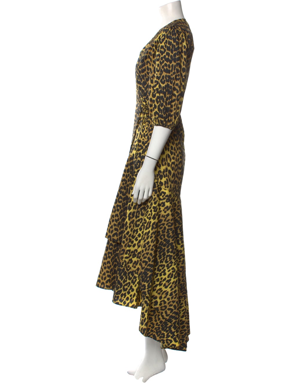 Ganni Animal Print Long Dress - image 2