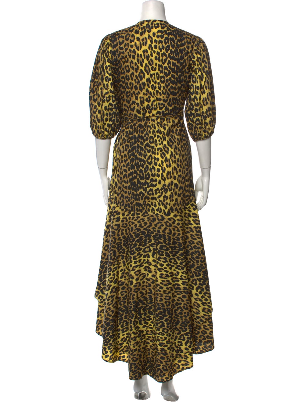 Ganni Animal Print Long Dress - image 3