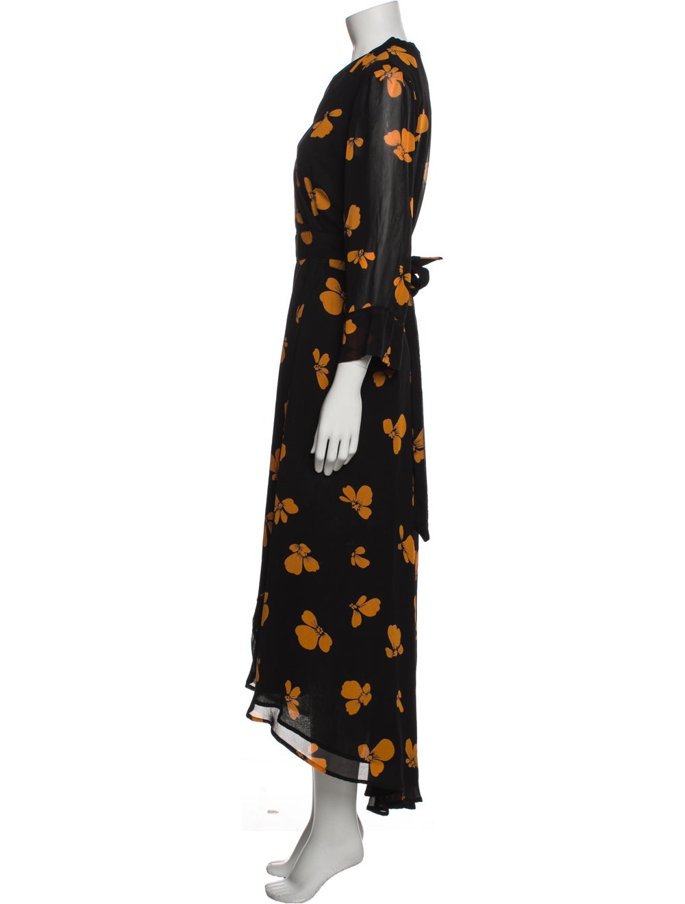 Ganni Floral Print Long Dress - image 2
