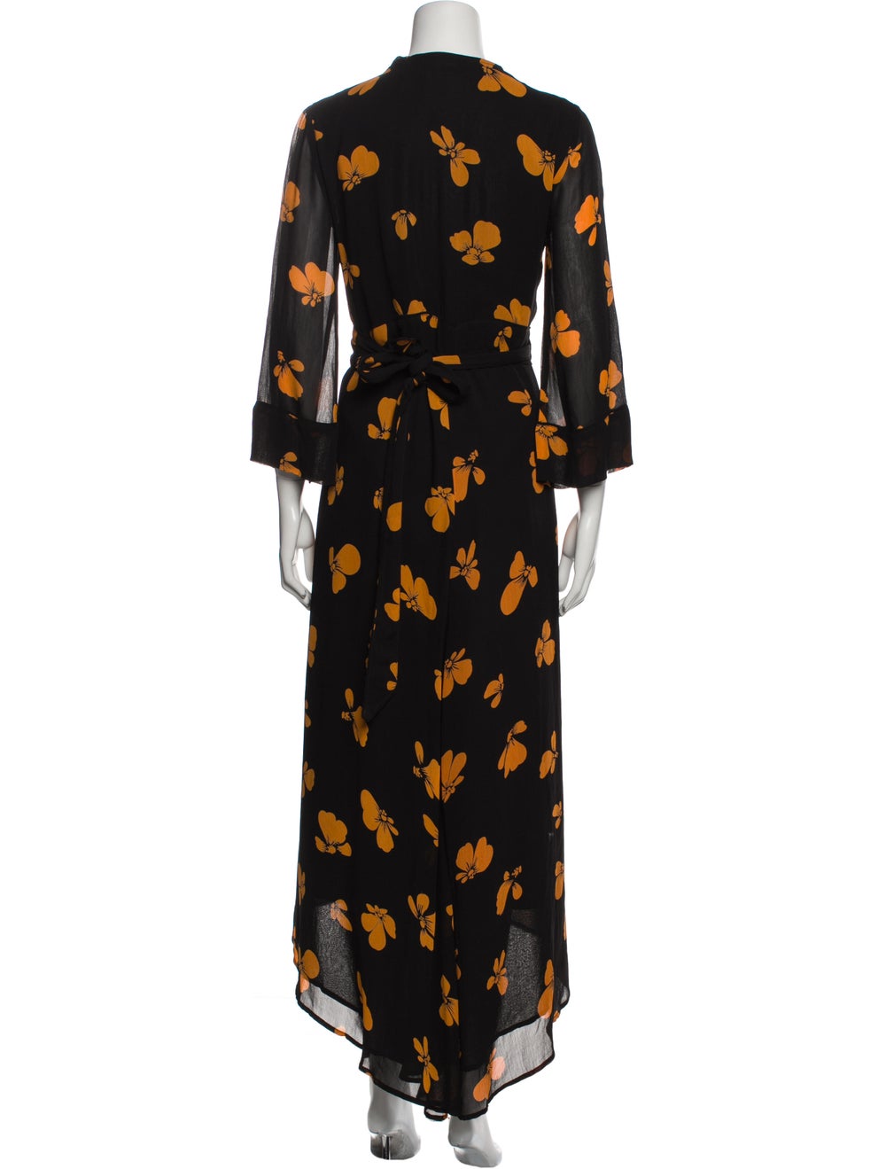 Ganni Floral Print Long Dress - image 3