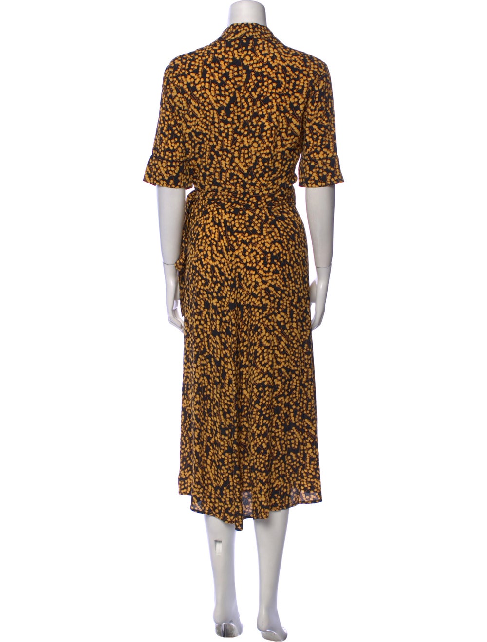Ganni Floral Print Long Dress - image 3
