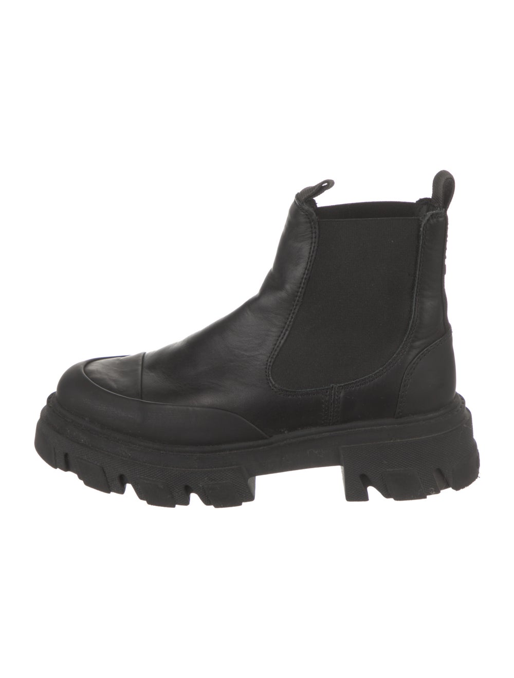 Ganni Leather Chelsea Boots - image 1