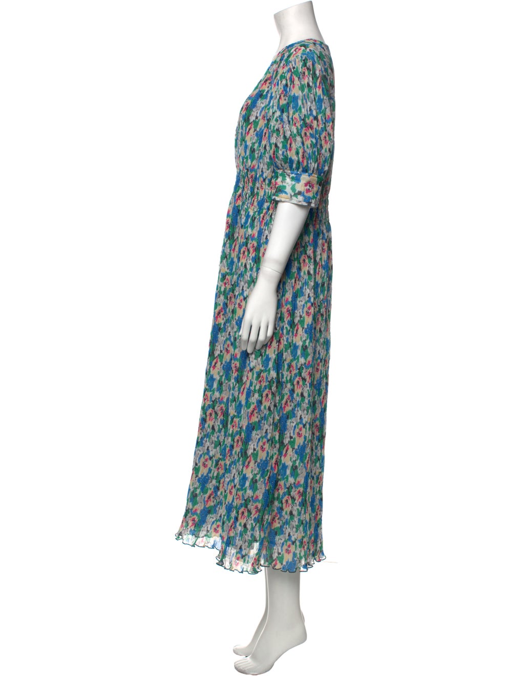 Ganni Floral Print Long Dress - image 2