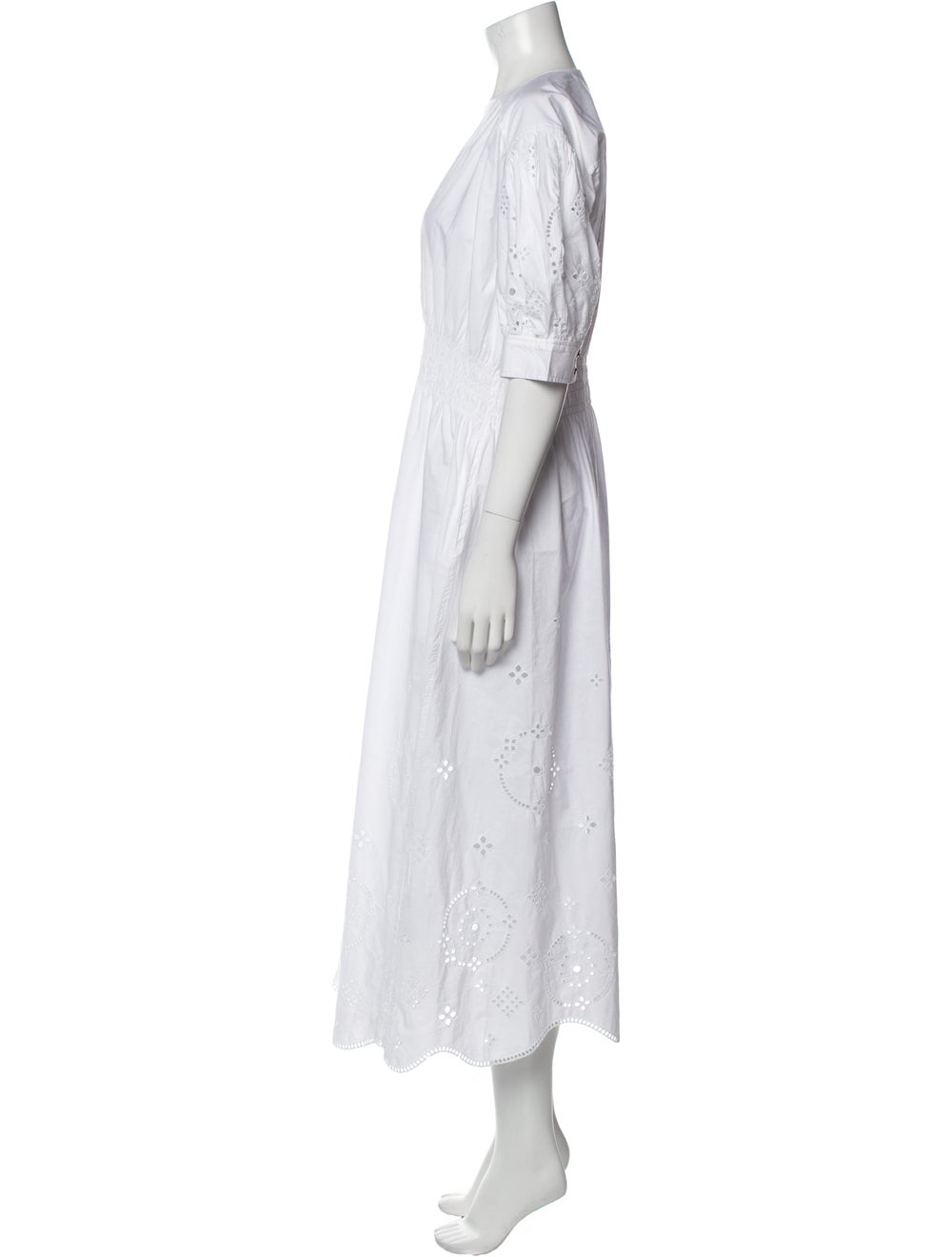 Ganni V-Neck Long Dress w/ Tags - image 2