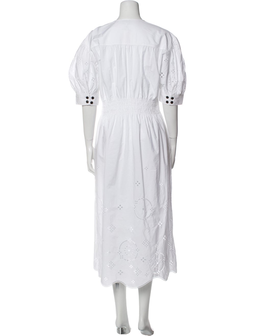 Ganni V-Neck Long Dress w/ Tags - image 3