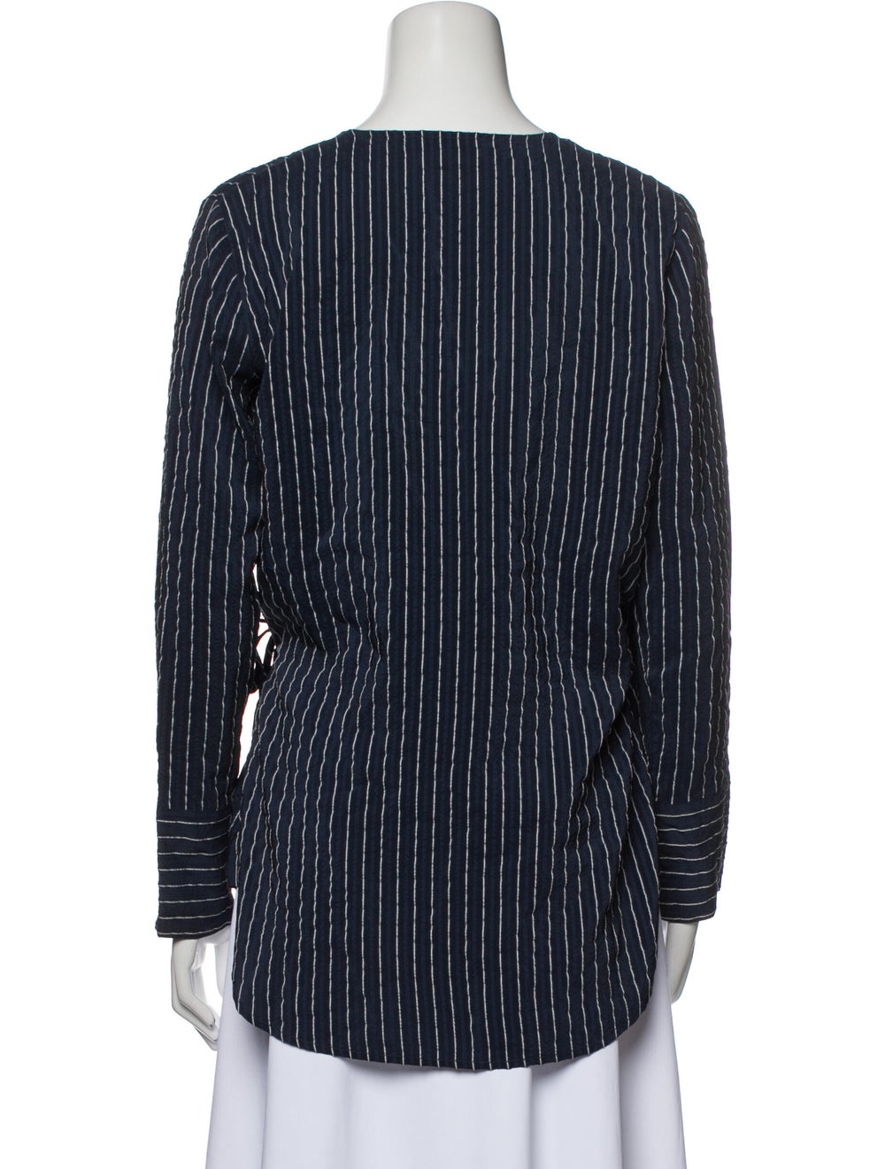 Ganni Silk Striped Blouse - image 3
