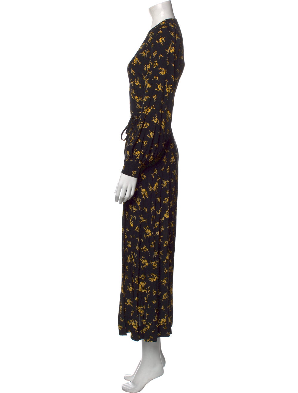 Ganni Floral Print Long Dress - image 2