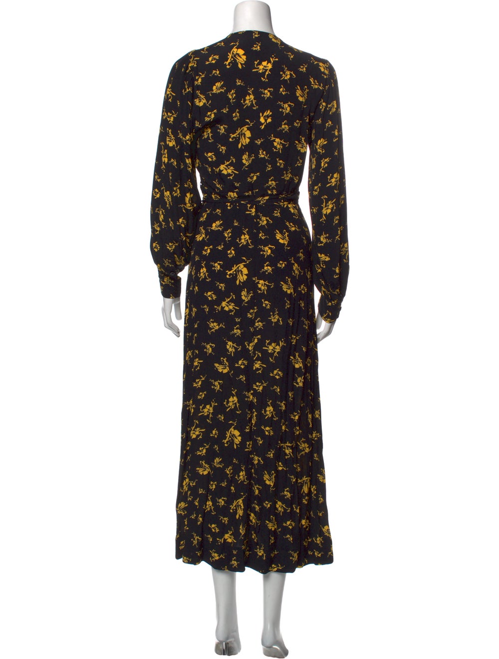 Ganni Floral Print Long Dress - image 3
