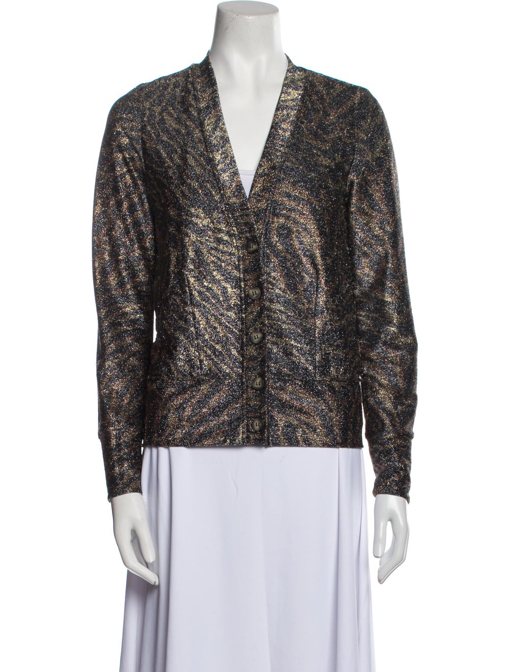 Ganni V-Neck Sweater - image 1
