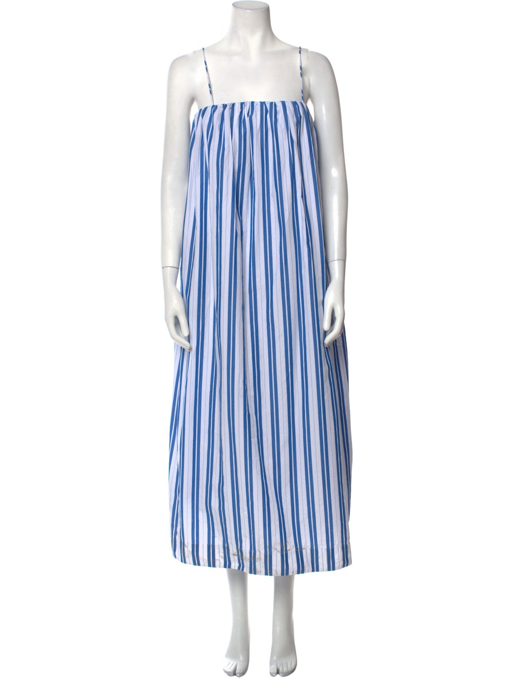 Ganni Striped Long Dress - image 1