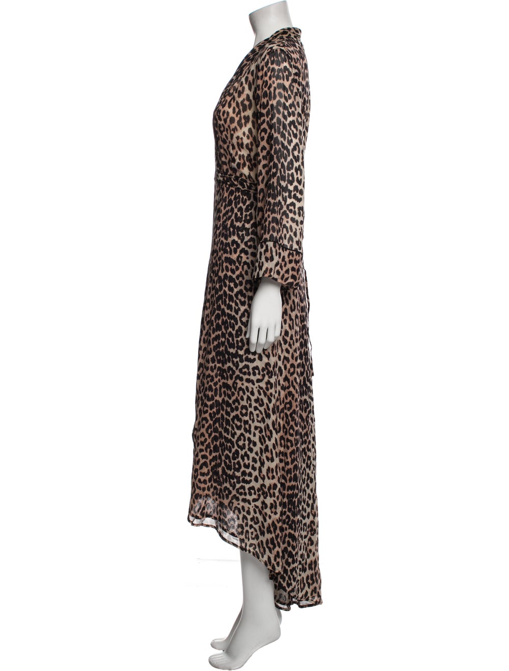 Ganni Animal Print Long Dress - image 2
