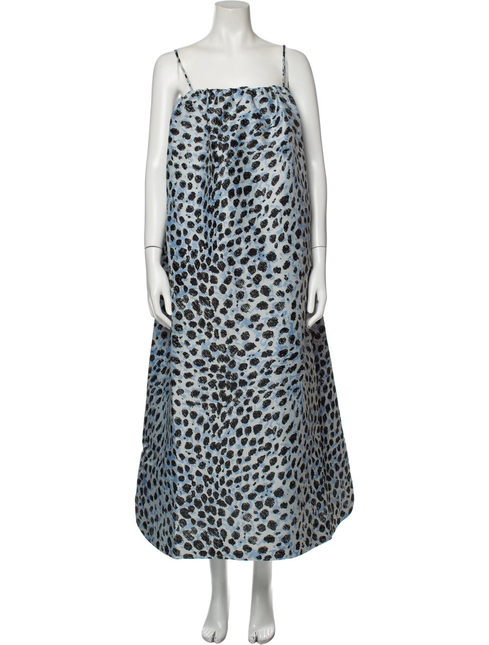 Ganni Animal Print Long Dress w/ Tags - image 1