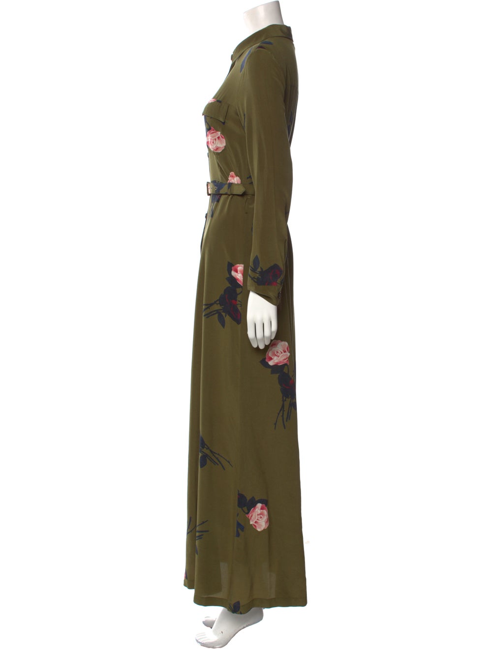 Ganni Silk Long Dress - image 2