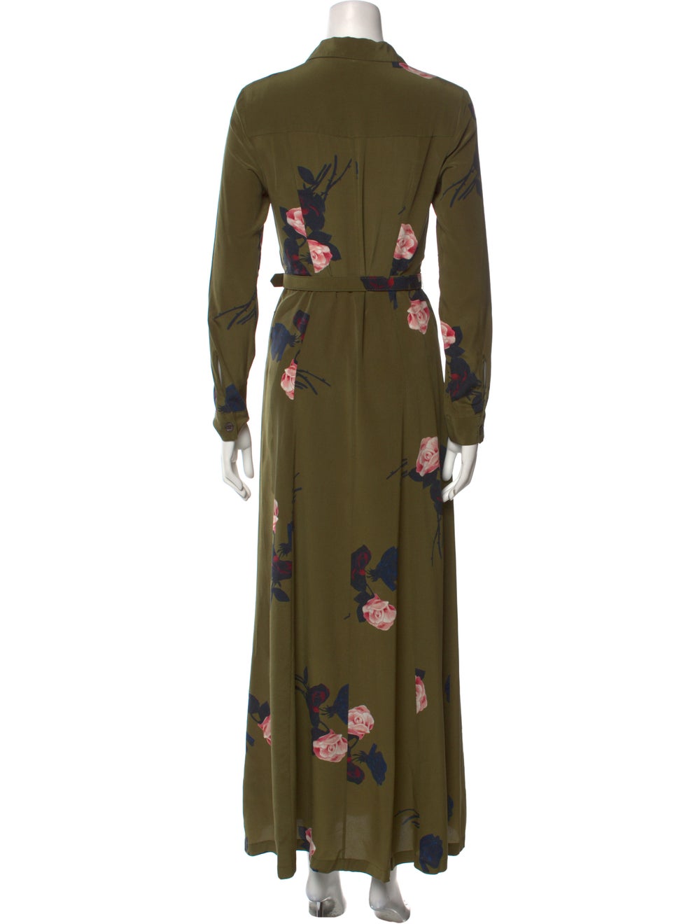 Ganni Silk Long Dress - image 3