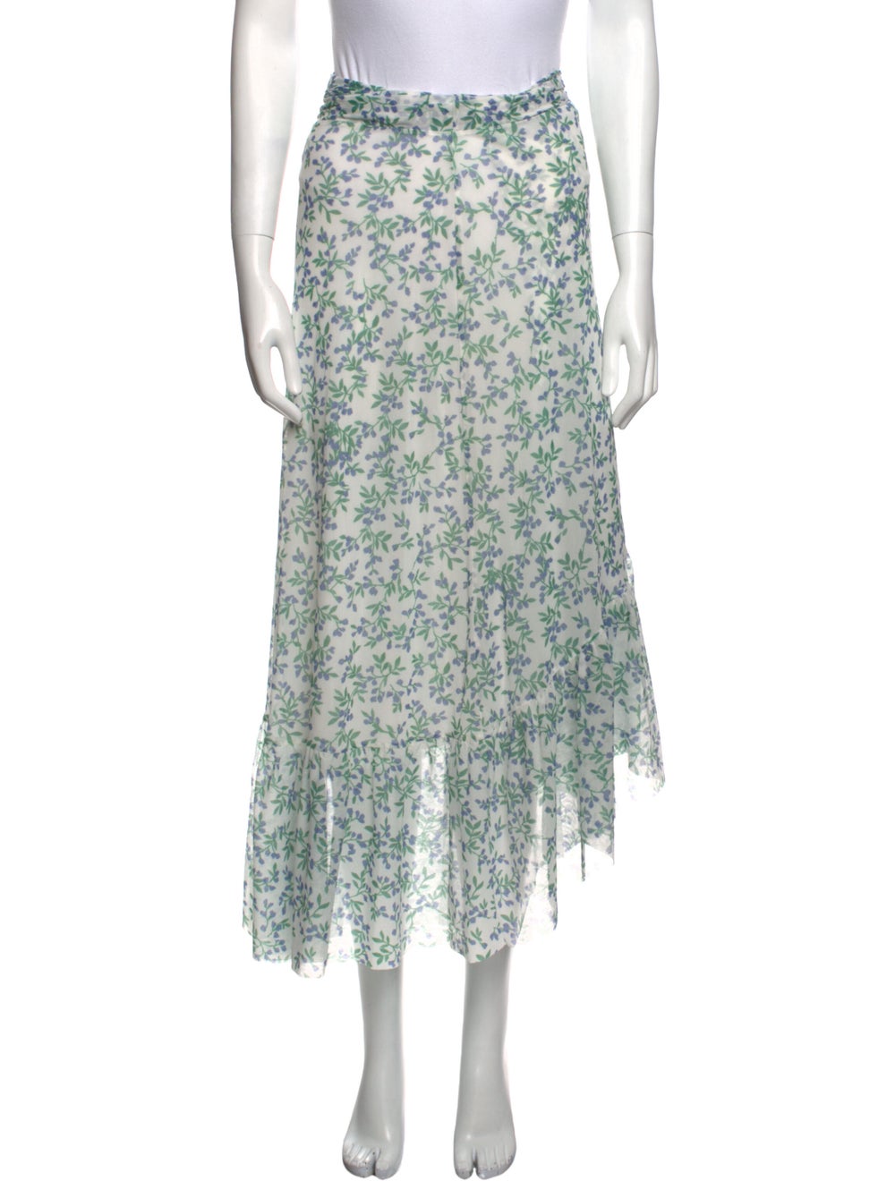 Ganni Printed Long Skirt - image 1