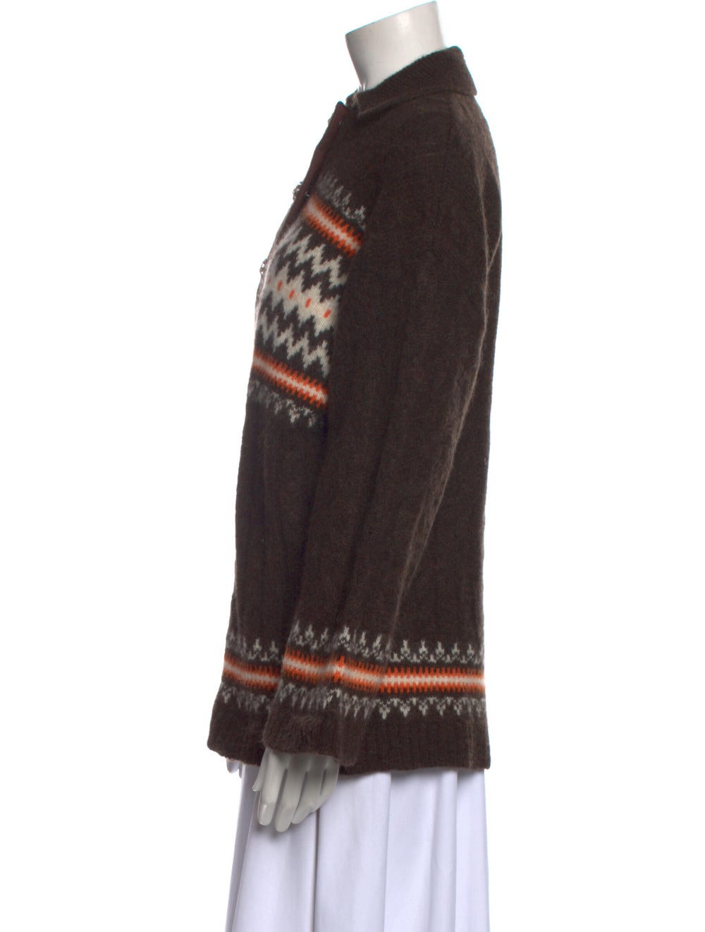 Ganni Striped Mock Neck Sweater - image 2