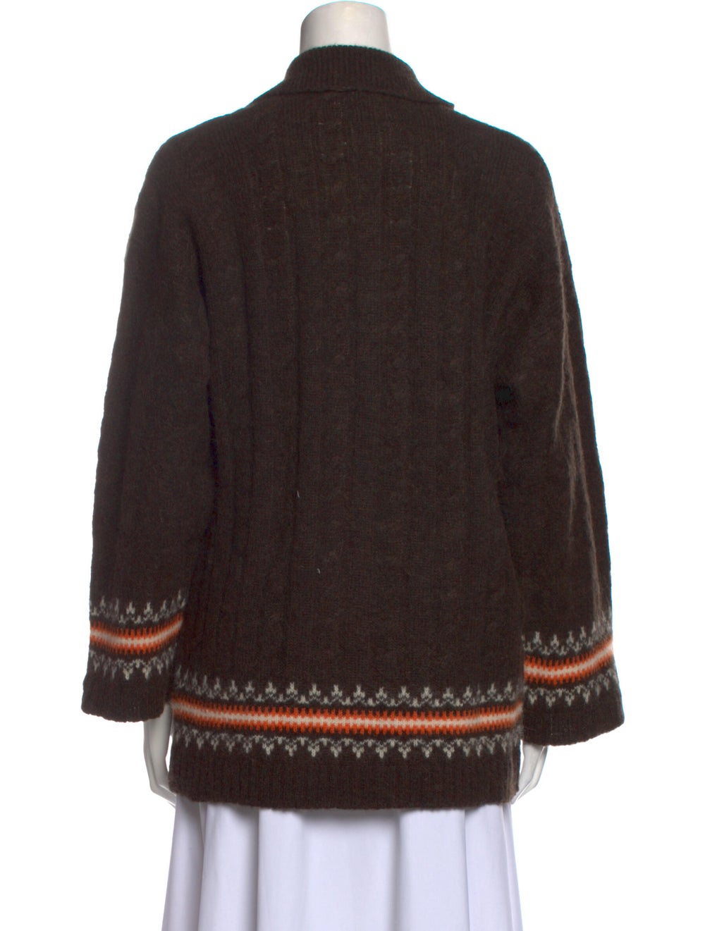 Ganni Striped Mock Neck Sweater - image 3