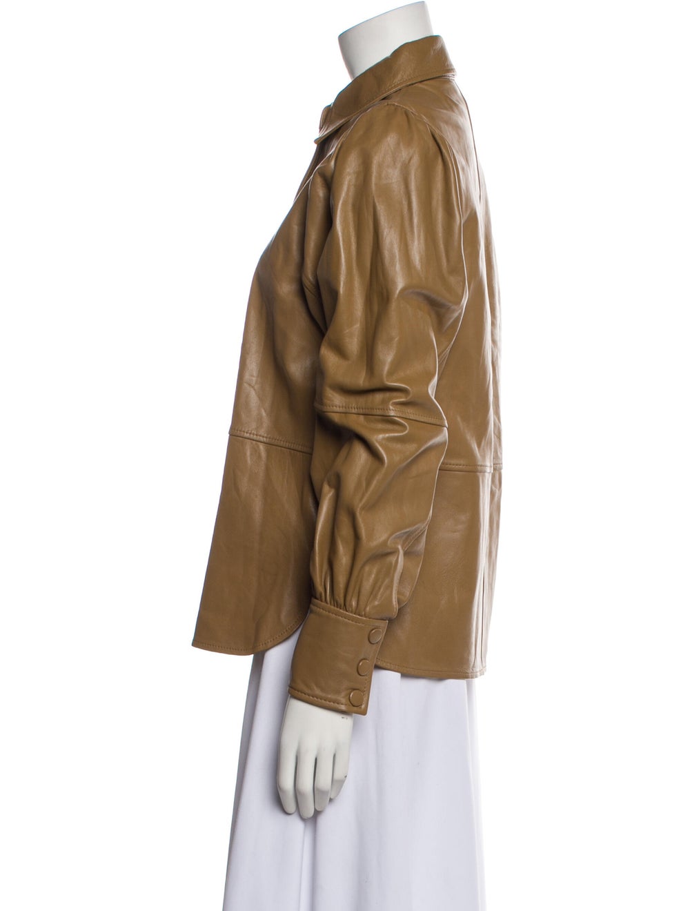Ganni Lamb Leather Evening Jacket - image 2