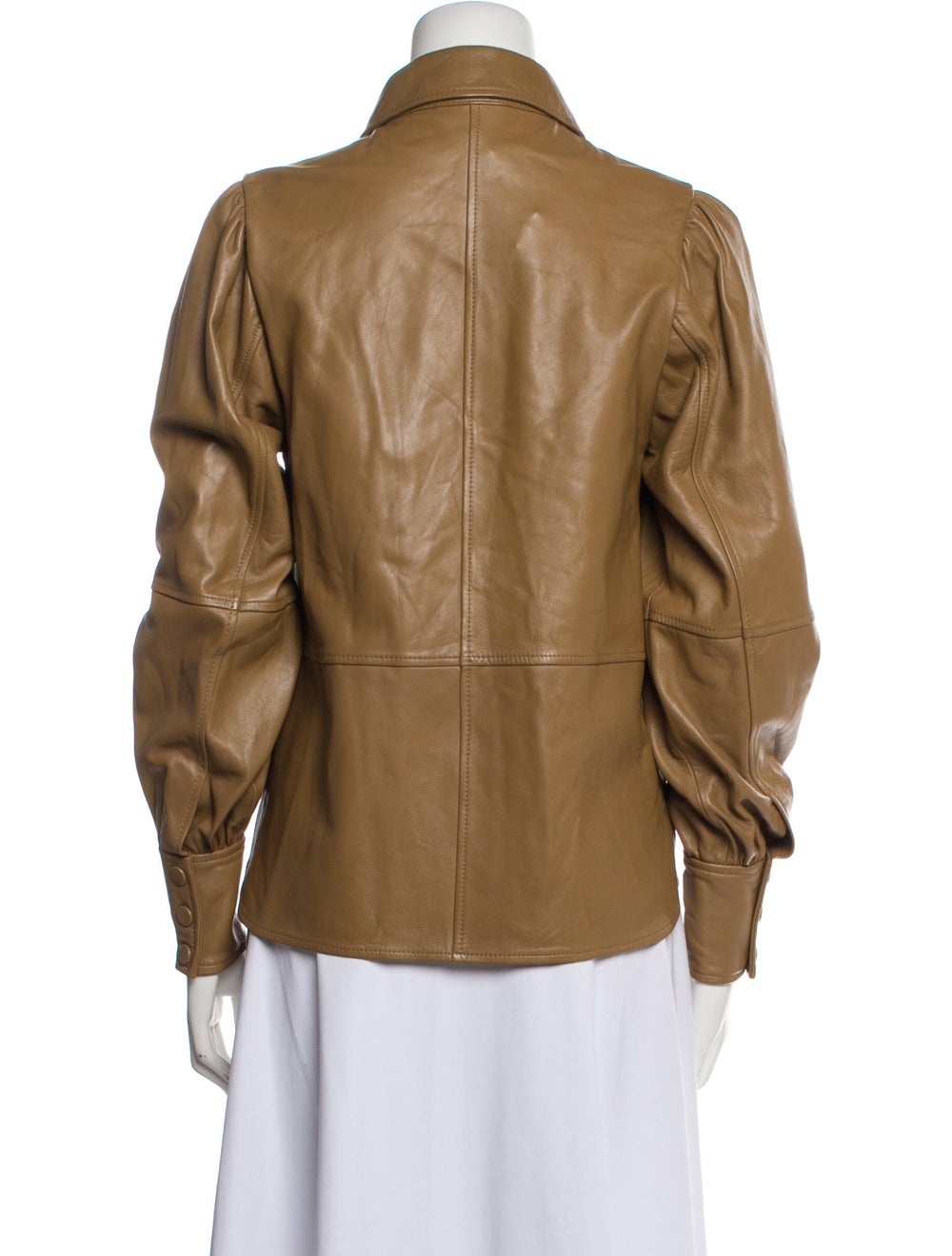 Ganni Lamb Leather Evening Jacket - image 3