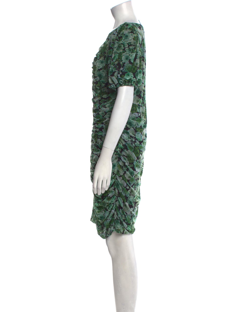 Ganni Floral Print Mini Dress - image 2