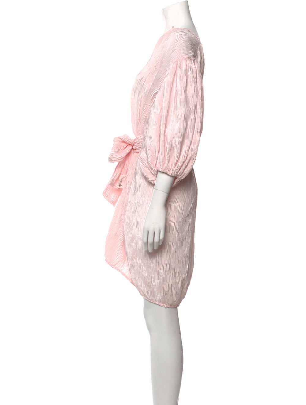 Ganni V-Neck Mini Dress - image 2