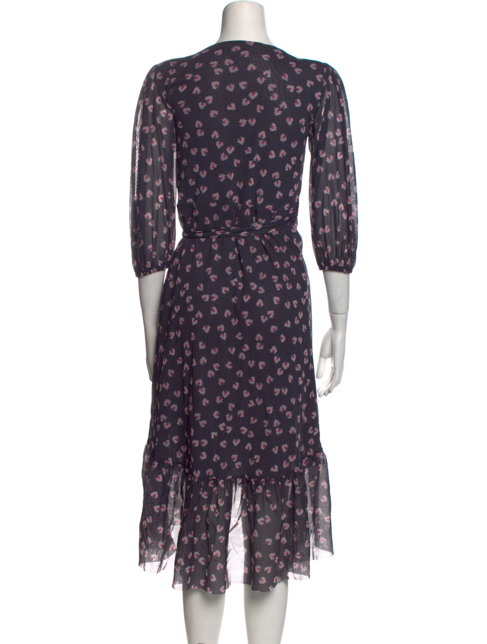 Ganni Floral Print Midi Length Dress - image 3