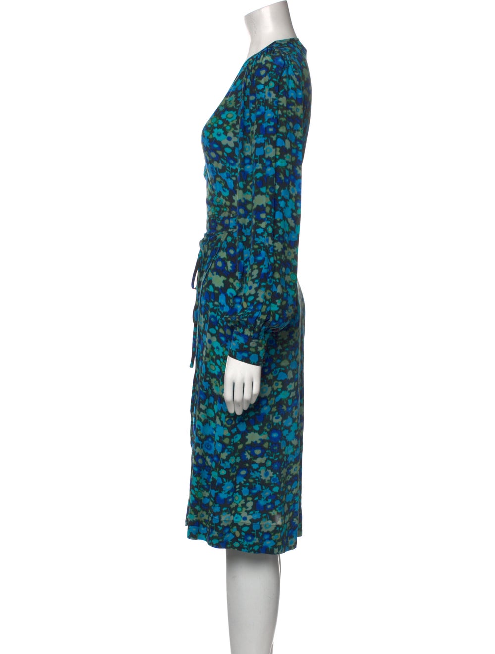 Ganni Floral Print Midi Length Dress - image 2