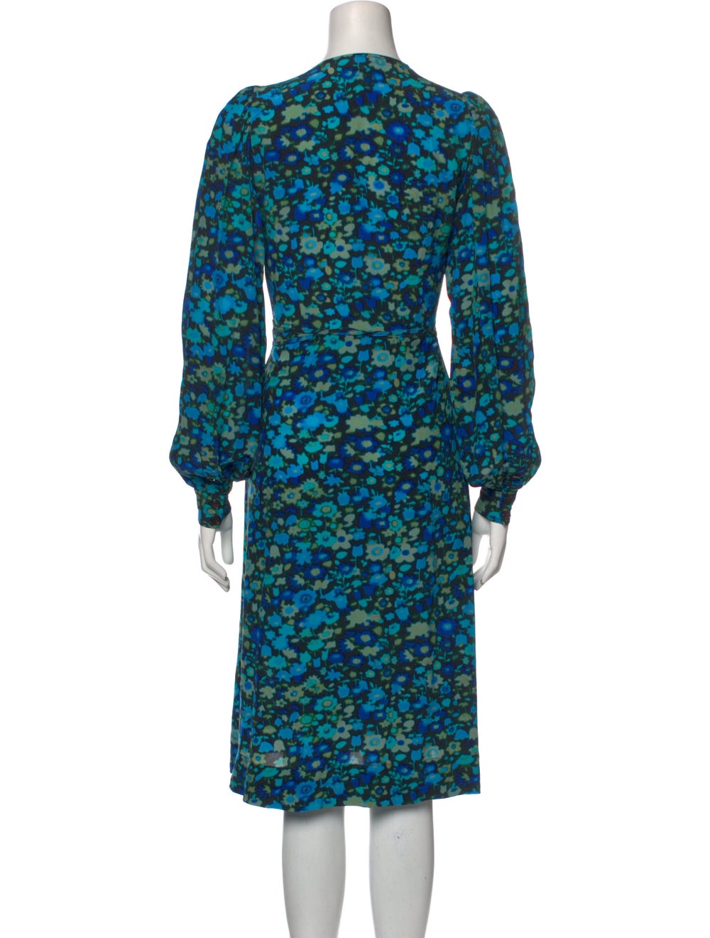Ganni Floral Print Midi Length Dress - image 3