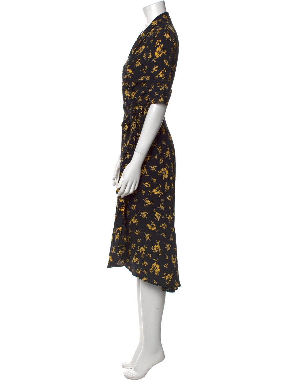 Ganni Floral Print Midi Length Dress w/ Tags - image 2