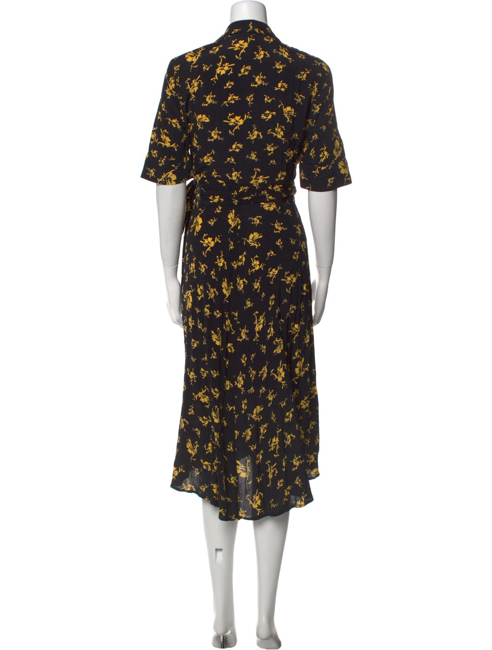Ganni Floral Print Midi Length Dress w/ Tags - image 3