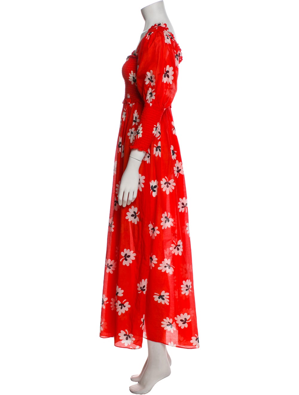 Ganni Floral Print Long Dress - image 2