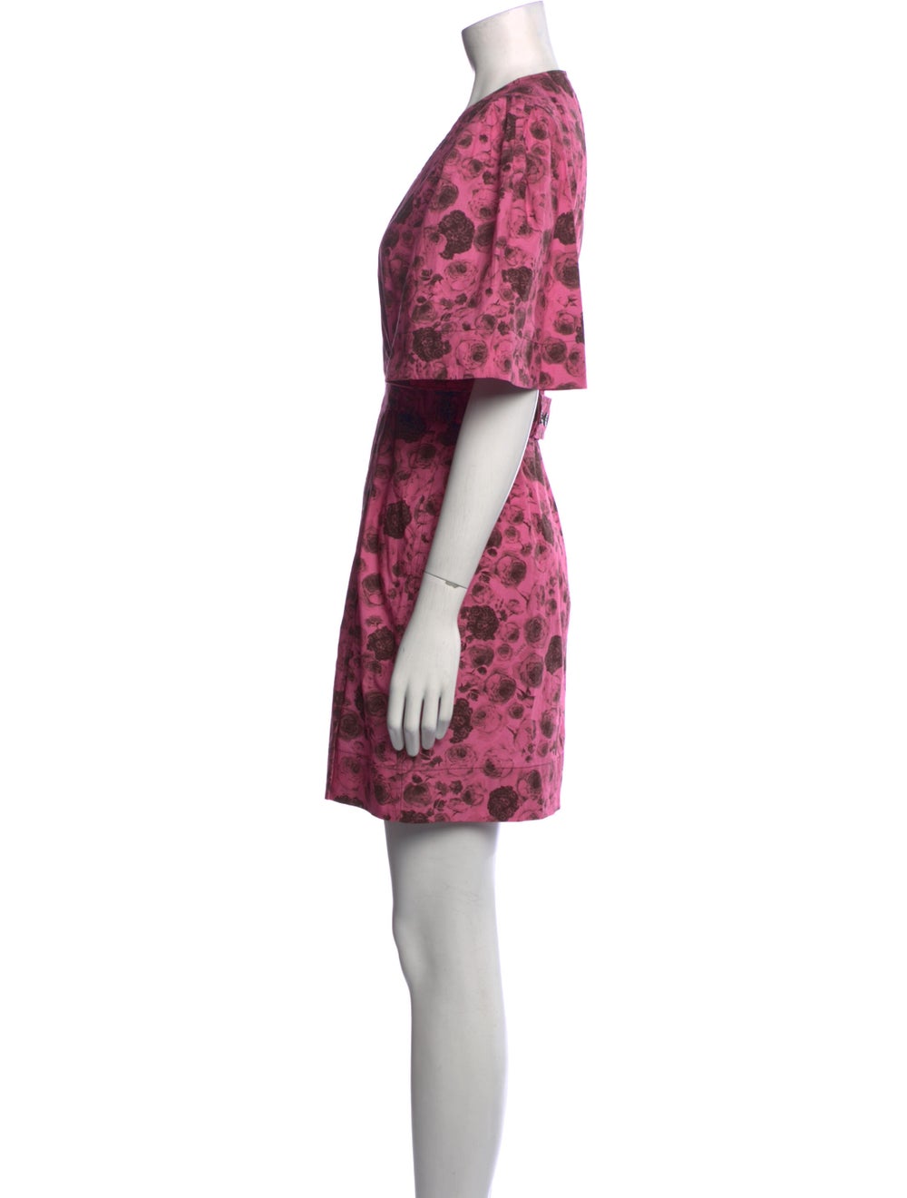 Ganni Floral Print Mini Dress - image 2