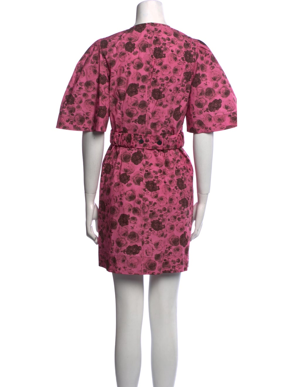 Ganni Floral Print Mini Dress - image 3