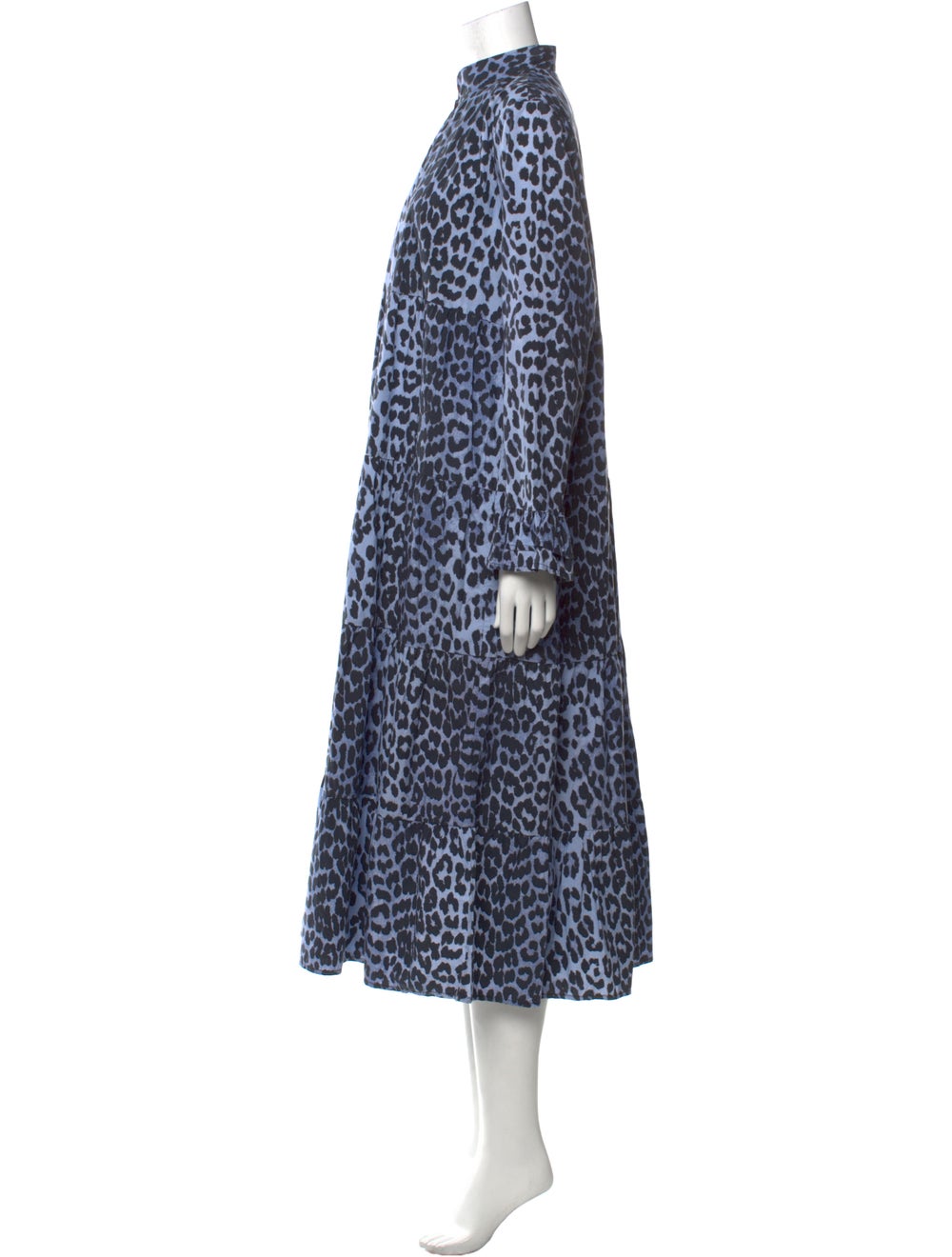Ganni Animal Print Long Dress - image 2