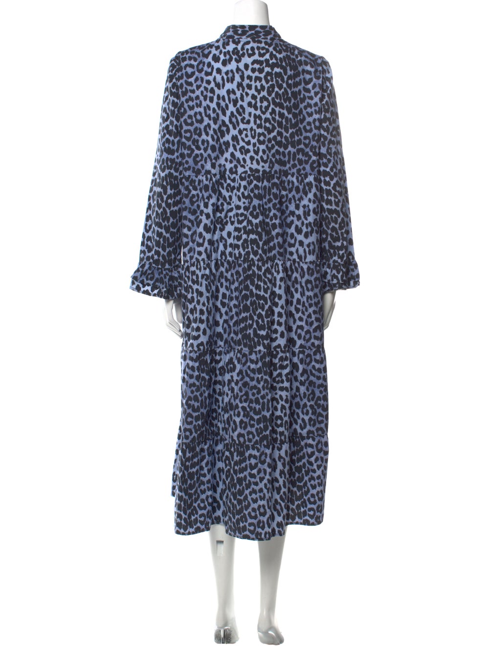 Ganni Animal Print Long Dress - image 3