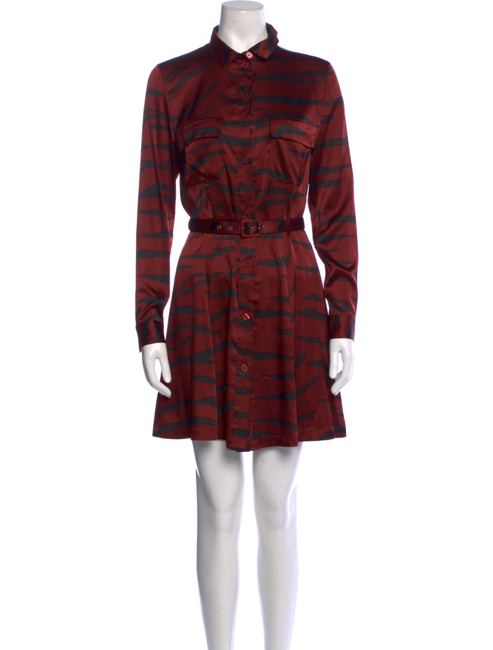 Ganni Silk Mini Dress - image 1