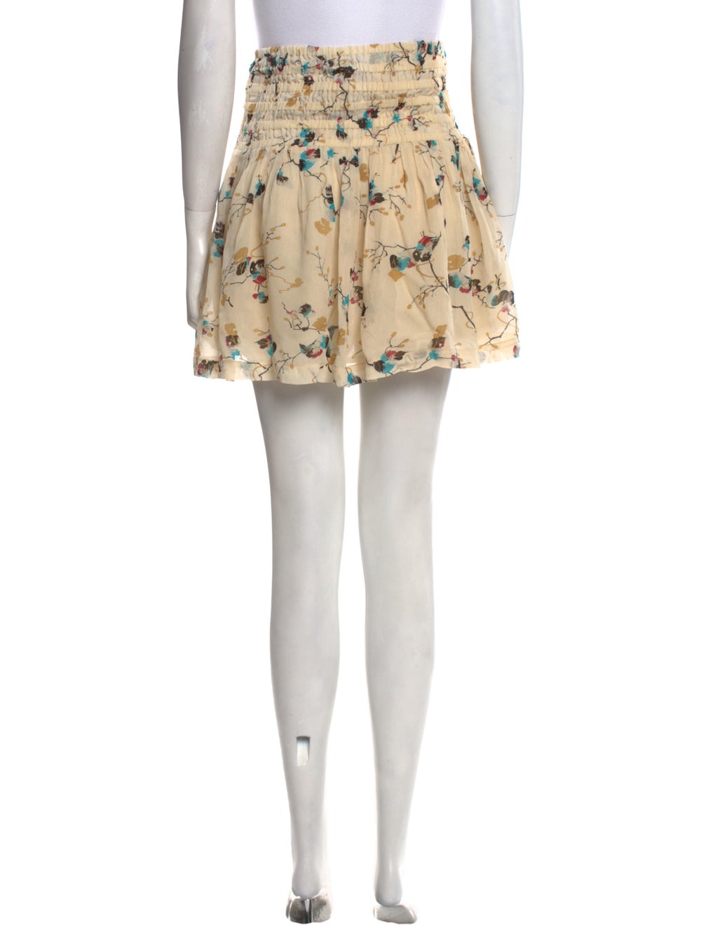 Ganni Floral Print Mini Skirt - image 3