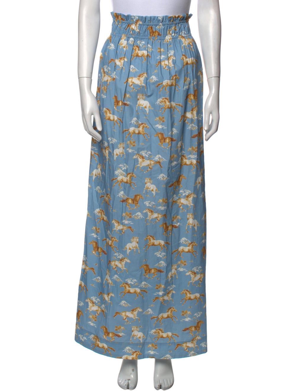 Ganni Printed Long Skirt - image 1