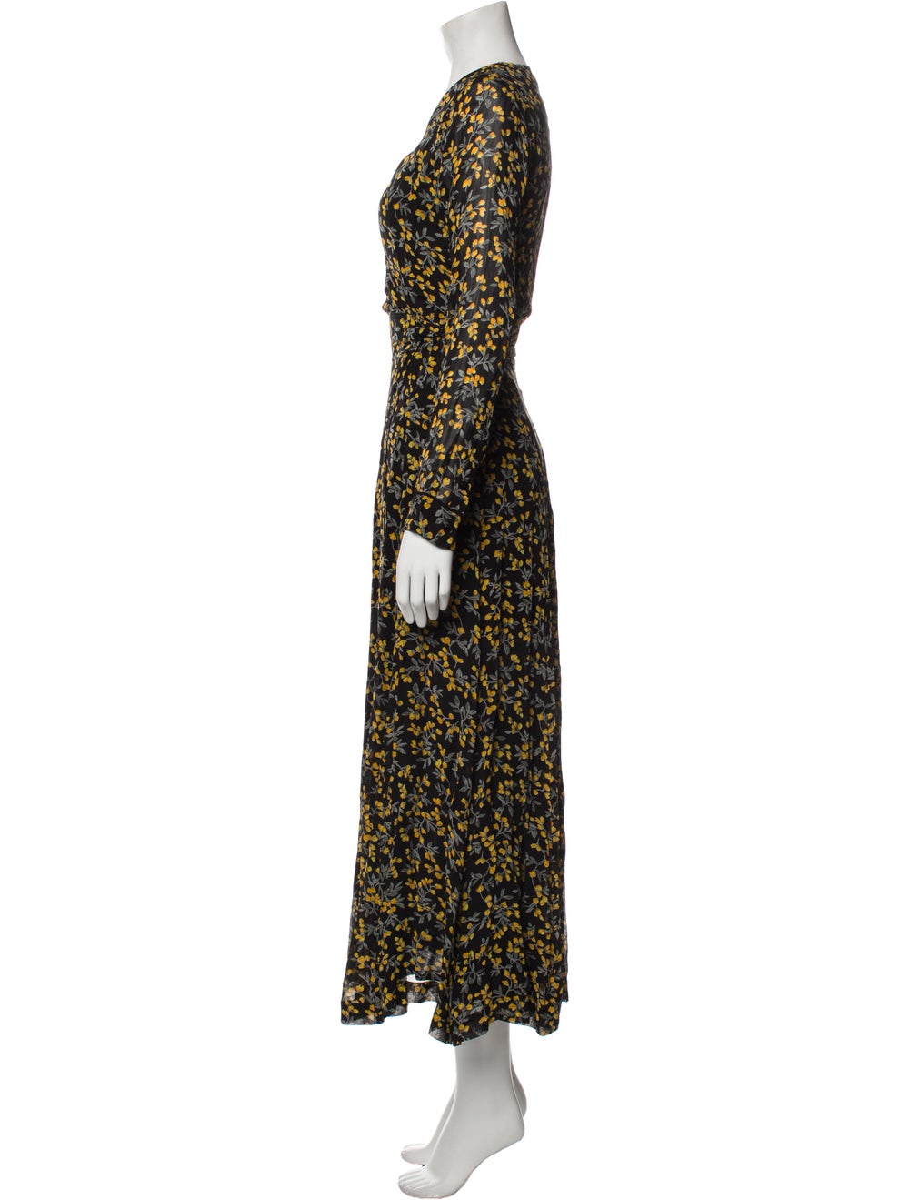 Ganni Floral Print Long Dress - image 2