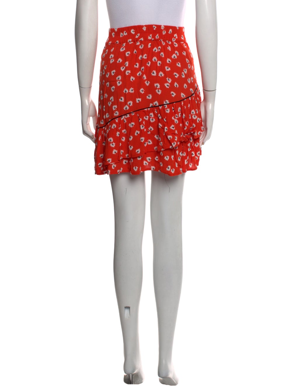 Ganni Floral Print Mini Skirt - image 3