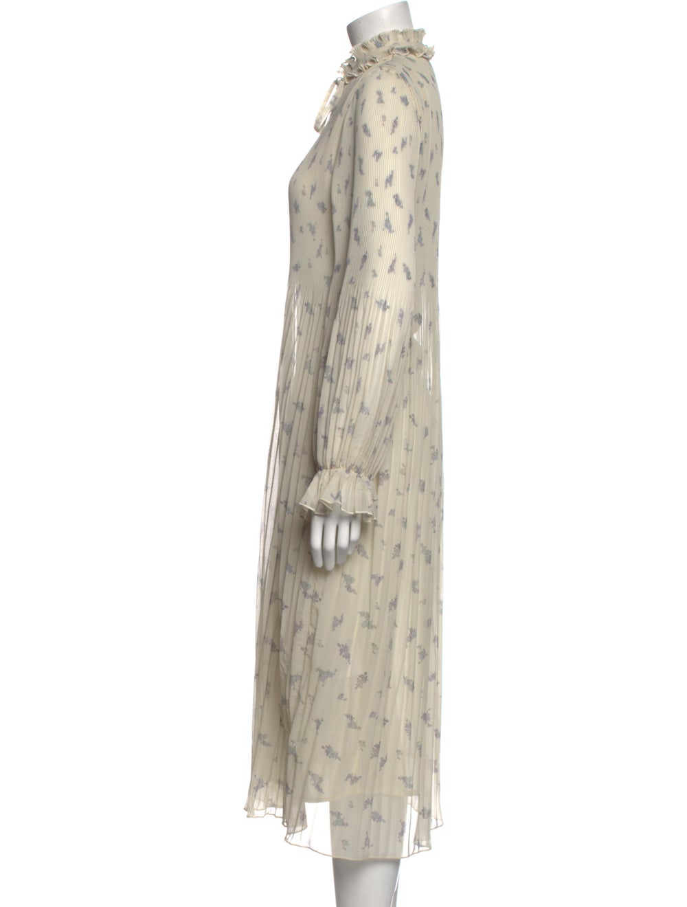 Ganni Floral Print Long Dress - image 2